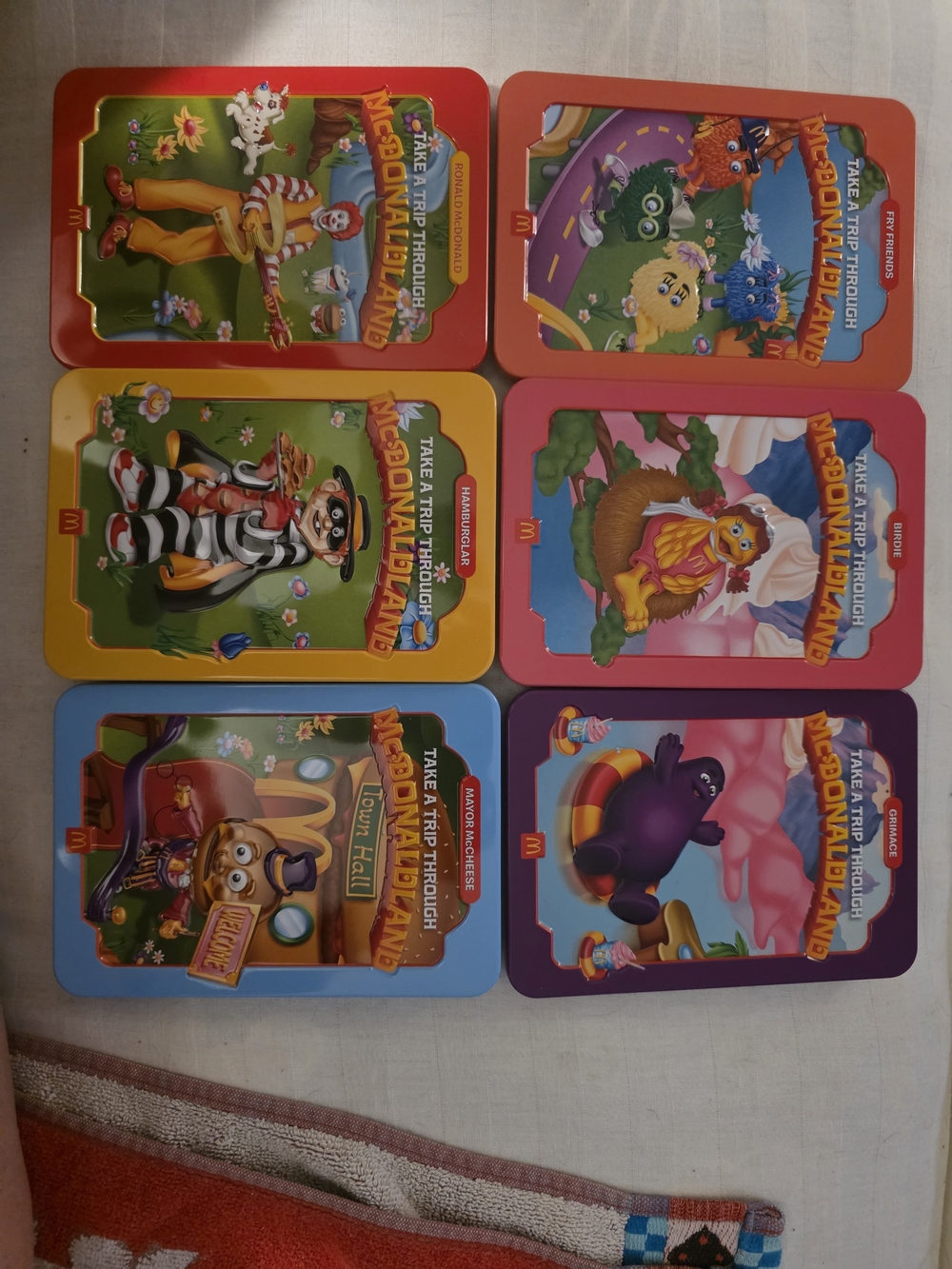 McDonald’s Happy Meal McDonaldland Character Collectible Tin - Multicolor